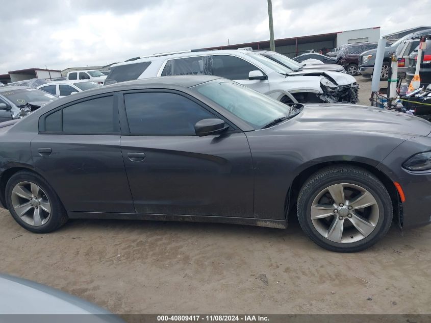 2015 Dodge Charger Sxt VIN: 2C3CDXHG2FH725667 Lot: 40809417