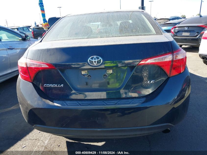 2019 Toyota Corolla Le VIN: 5YFBURHE6KP895486 Lot: 40809429