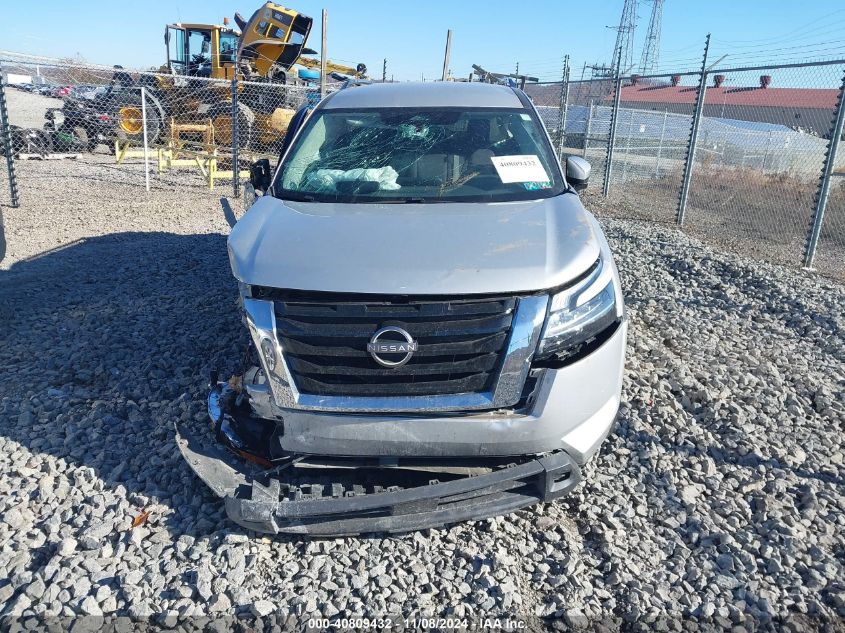 2022 Nissan Pathfinder Sv 4Wd VIN: 5N1DR3BC8NC238020 Lot: 40809432