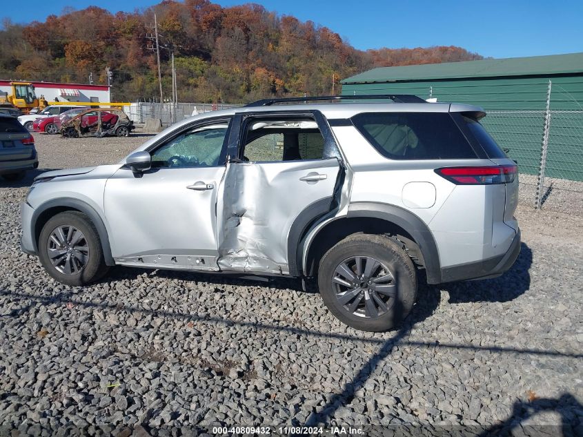 2022 Nissan Pathfinder Sv 4Wd VIN: 5N1DR3BC8NC238020 Lot: 40809432