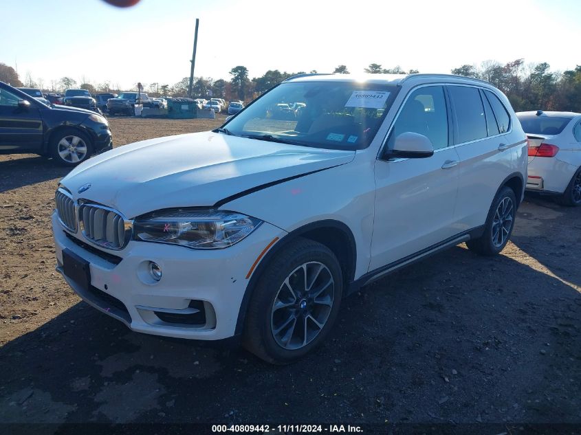 VIN 5UXKR0C51J0X83612 2018 BMW X5, Xdrive35I no.2