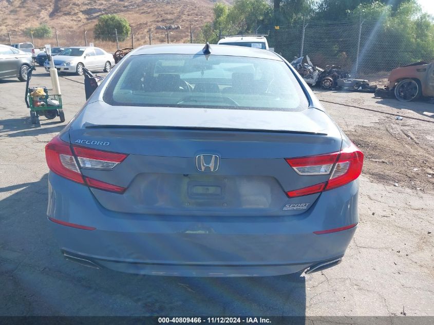 2021 Honda Accord Sport Special Edition VIN: 1HGCV1F41MA067402 Lot: 40809466