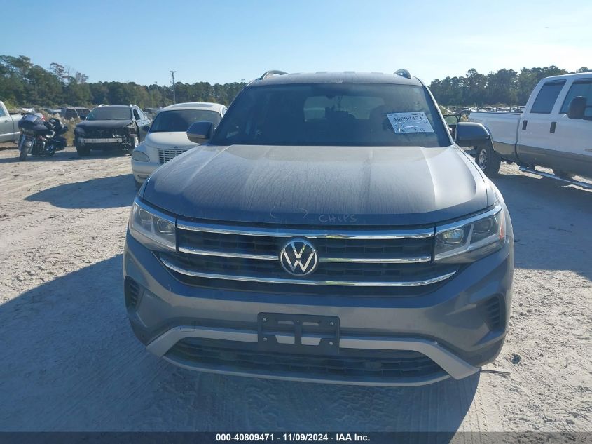 2021 Volkswagen Atlas 3.6L V6 Se W/Technology VIN: 1V2WR2CA8MC543647 Lot: 40809471