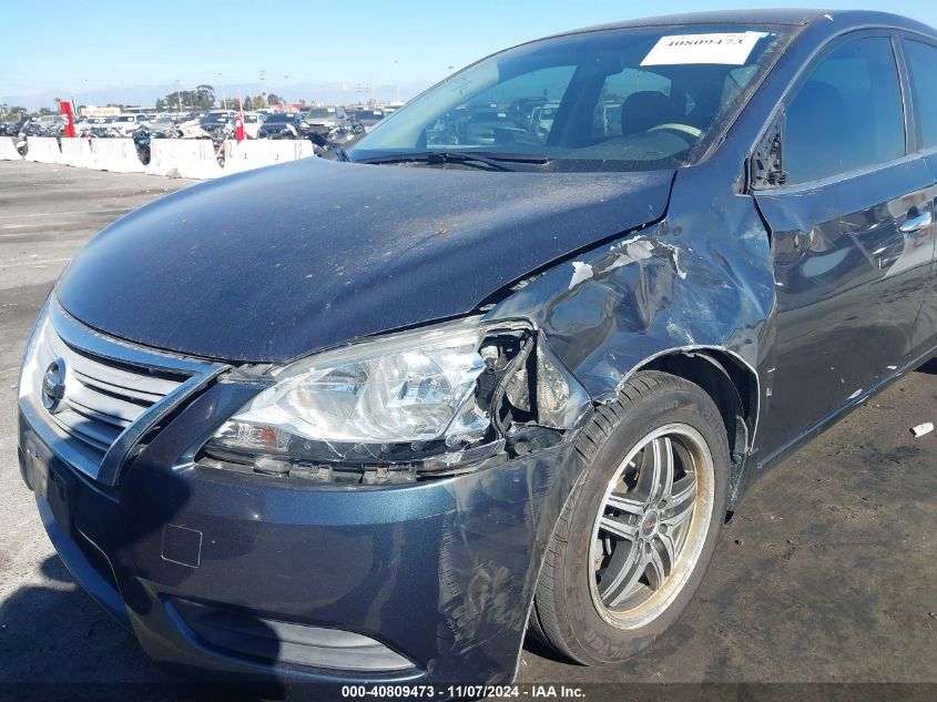 2013 Nissan Sentra S VIN: 3N1AB7APXDL562194 Lot: 40809473