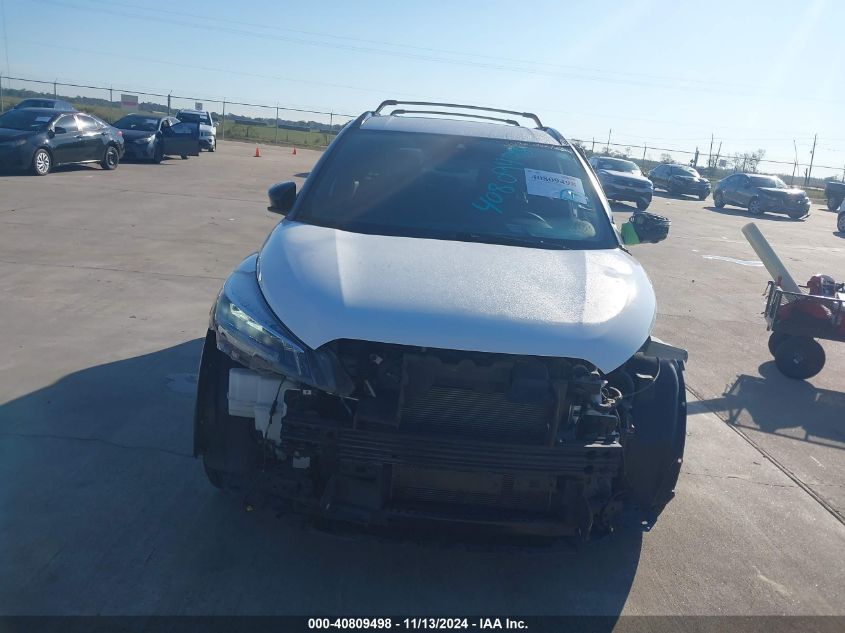 2022 Nissan Kicks Sr Xtronic Cvt VIN: 3N1CP5DV6NL497421 Lot: 40809498