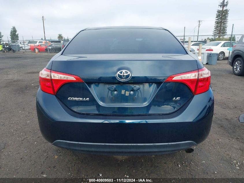 2017 Toyota Corolla Le VIN: 2T1BURHE1HC858497 Lot: 40809503