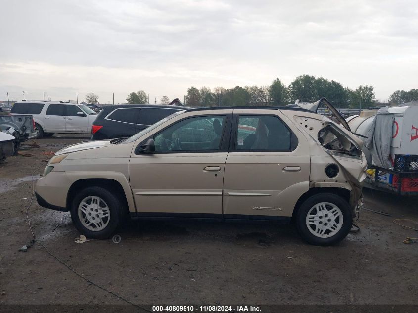 2004 Pontiac Aztek VIN: 3G7DA03E94S545052 Lot: 40809510