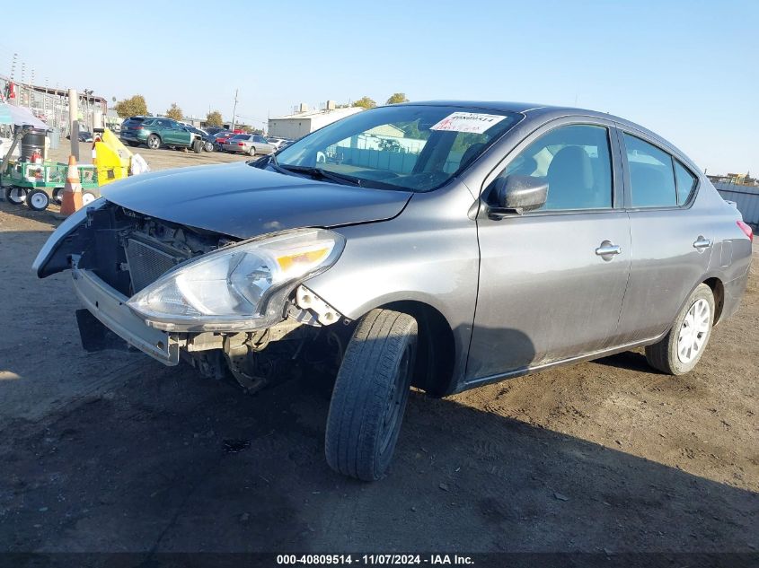 2019 Nissan Versa 1.6 Sv VIN: 3N1CN7AP1KL881089 Lot: 40809514