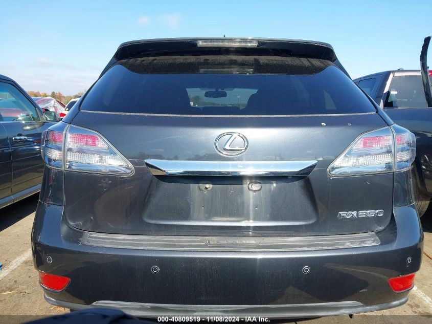 2011 Lexus Rx 350 VIN: 2T2ZK1BA2BC049945 Lot: 40809519