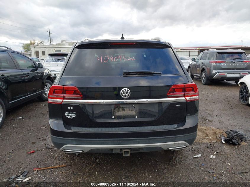 2019 Volkswagen Atlas 3.6L V6 Se VIN: 1V2DR2CA4KC522945 Lot: 40809526