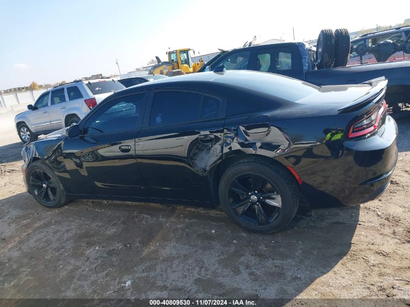 2016 Dodge Charger Sxt VIN: 2C3CDXHG5GH186186 Lot: 40809530