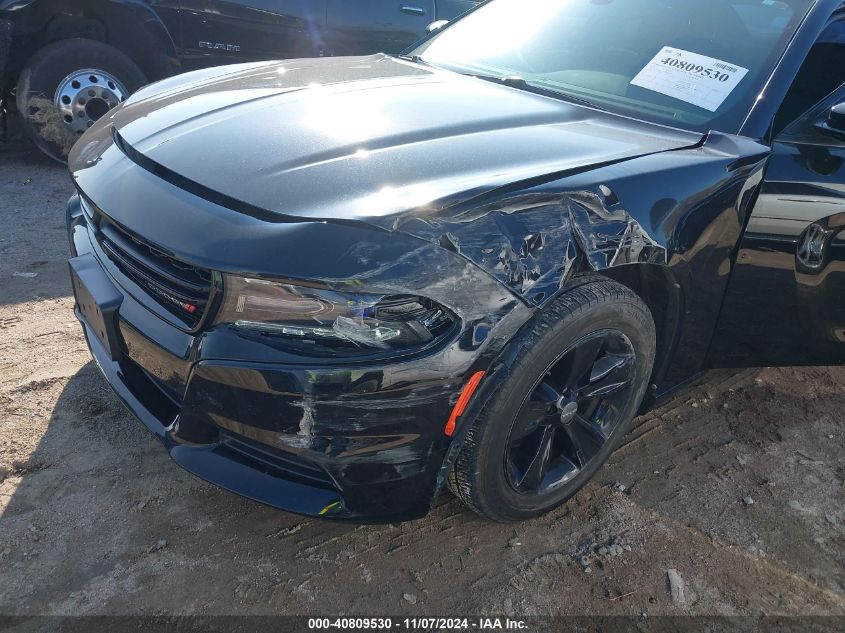 2016 Dodge Charger Sxt VIN: 2C3CDXHG5GH186186 Lot: 40809530