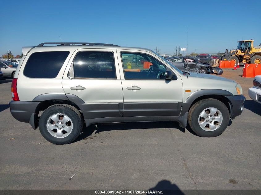 2004 Mazda Tribute Es VIN: 4F2CZ96144KM27733 Lot: 40809542