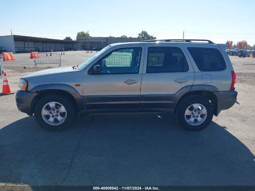 2004 Mazda Tribute Es VIN: 4F2CZ96144KM27733 Lot: 40809542