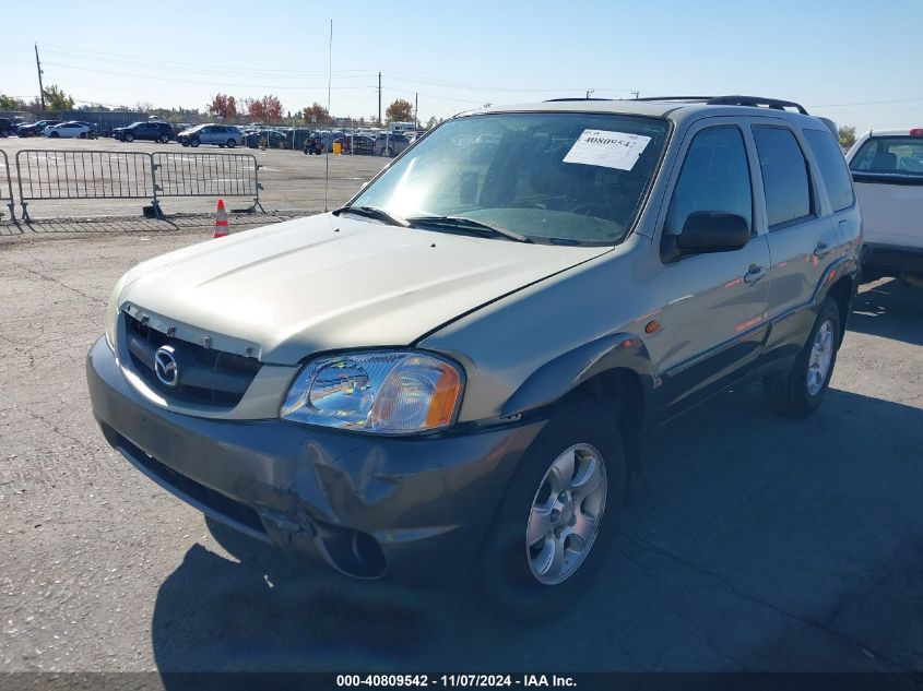 2004 Mazda Tribute Es VIN: 4F2CZ96144KM27733 Lot: 40809542