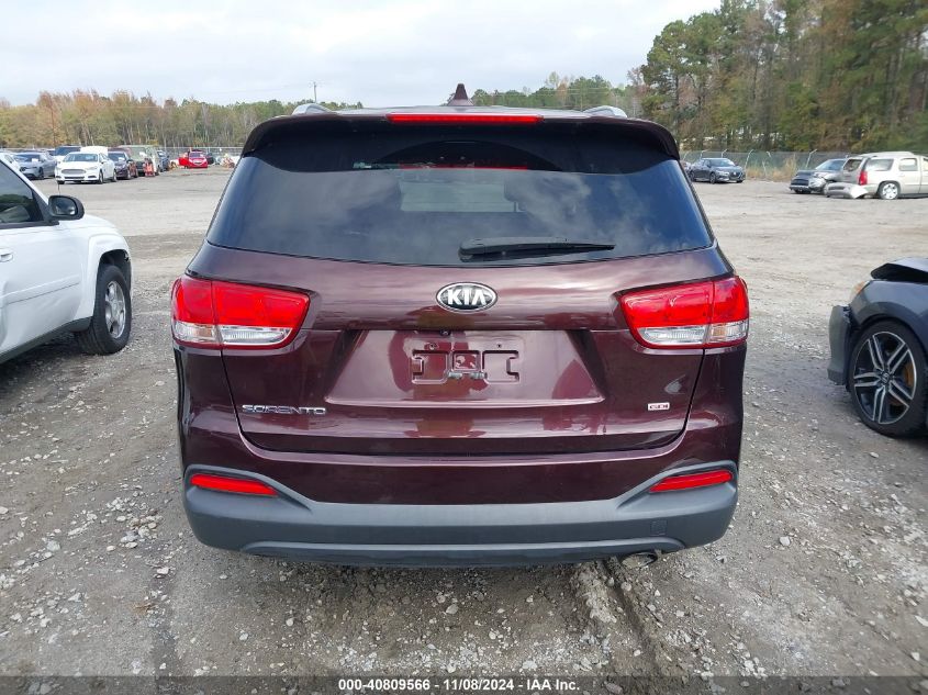 2016 KIA SORENTO 2.4L LX - 5XYPGDA33GG065763