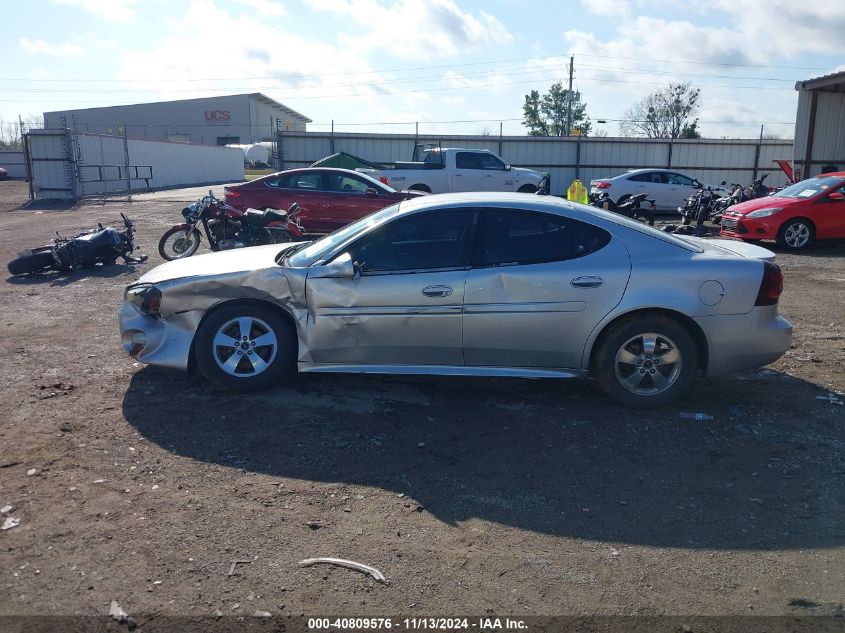 2005 Pontiac Grand Prix Gt VIN: 2G2WS522151199561 Lot: 40809576