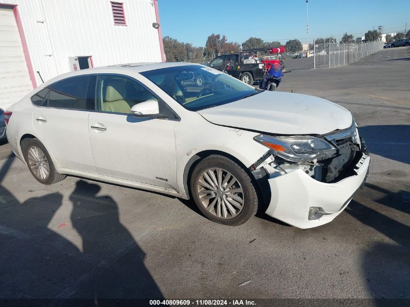 2015 Toyota Avalon Hybrid Xle Touring VIN: 4T1BD1EB1FU047192 Lot: 40809609