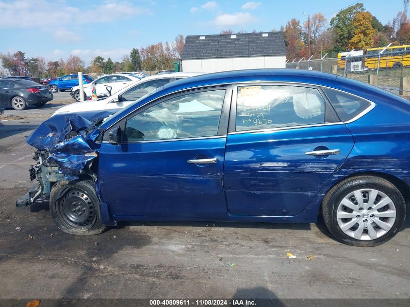 2019 Nissan Sentra S VIN: 3N1AB7AP9KY278670 Lot: 40809611