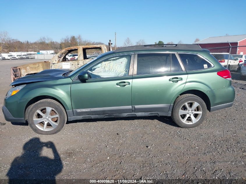 2013 Subaru Outback 2.5I Limited VIN: 4S4BRBKC0D3288975 Lot: 40809620