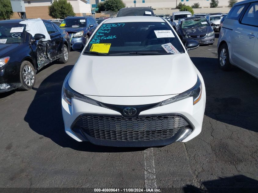 2022 Toyota Corolla Se Nightshade Edition VIN: JTND4MBE3N3160221 Lot: 40809641