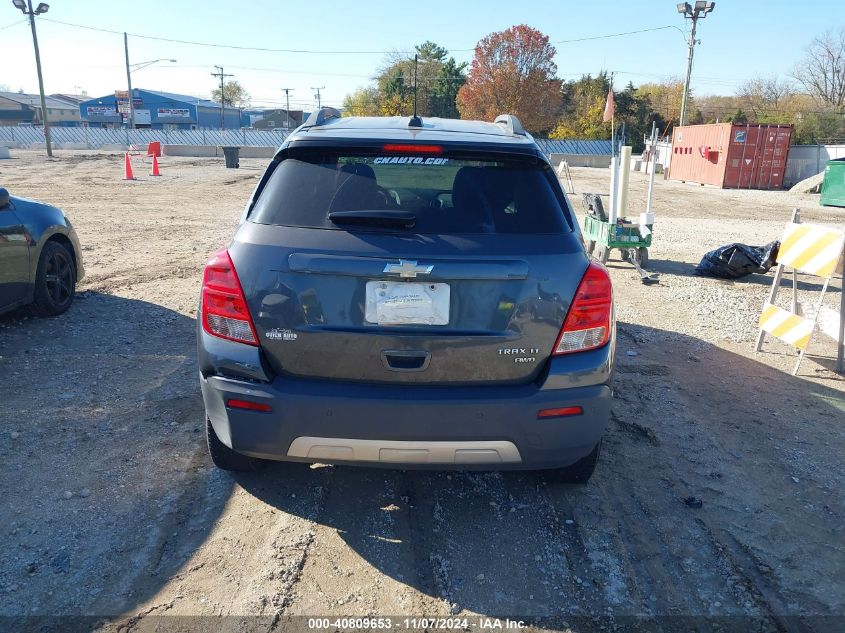 2016 Chevrolet Trax Lt VIN: 3GNCJPSB7GL265388 Lot: 40809653