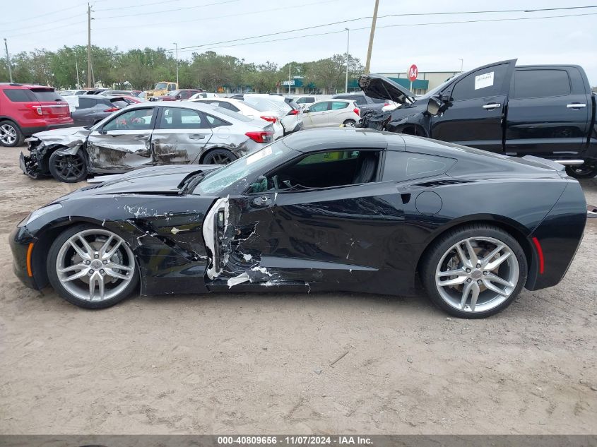 2019 Chevrolet Corvette Stingray VIN: 1G1YB2D76K5101848 Lot: 40809656