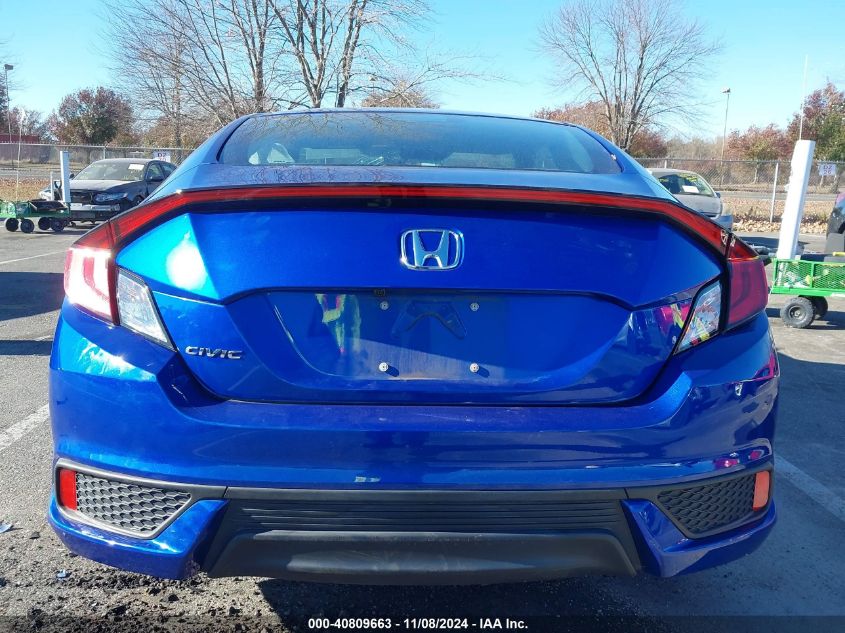 2019 Honda Civic Lx VIN: 2HGFC4B6XKH309825 Lot: 40809663