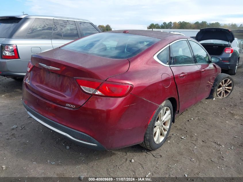 VIN 1C3CCCAB7FN633391 2015 Chrysler 200, Limited no.4