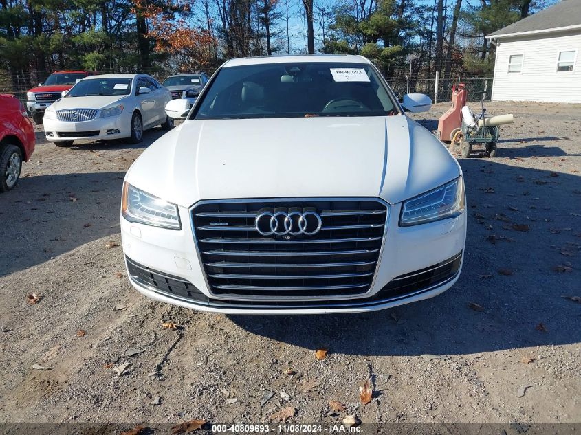 2015 Audi A8 3.0T VIN: WAUJGAFDXFN006588 Lot: 40809693