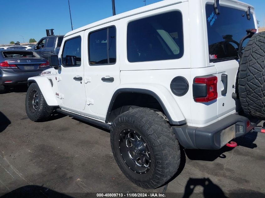 2019 Jeep Wrangler Unlimited Rubicon 4X4 VIN: 1C4HJXFN2KW522852 Lot: 40809713