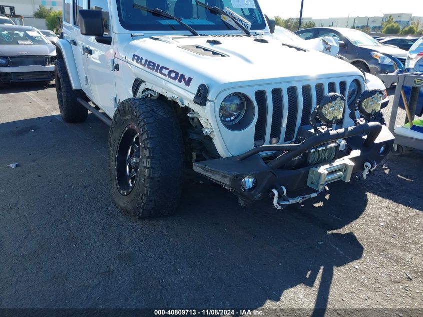 2019 Jeep Wrangler Unlimited Rubicon 4X4 VIN: 1C4HJXFN2KW522852 Lot: 40809713