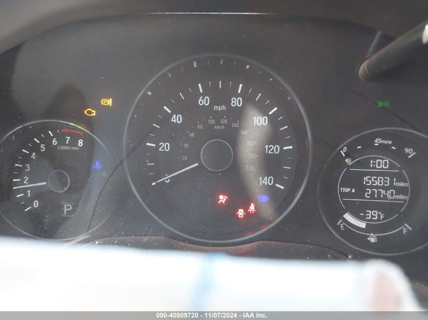 2017 HONDA HR-V LX - 3CZRU5H39HM713196