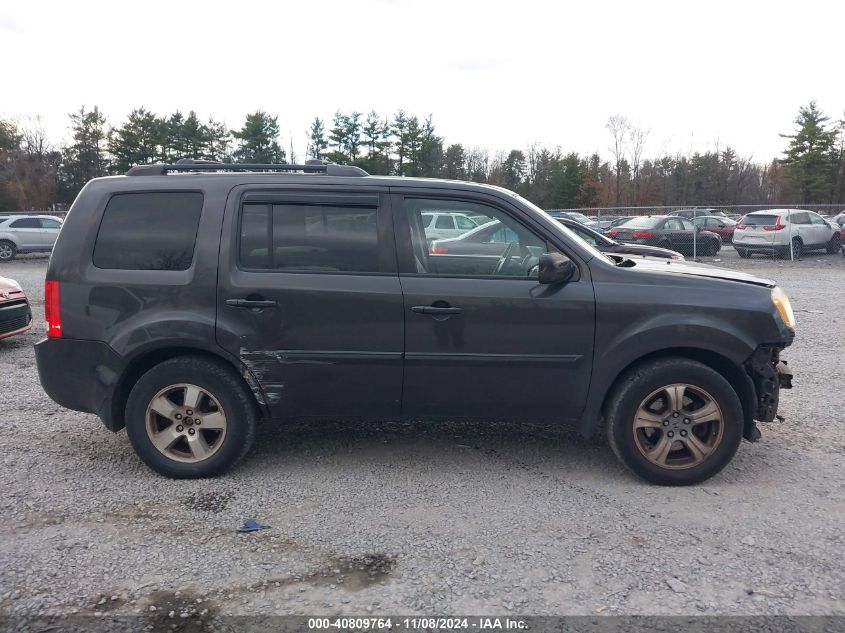 2013 Honda Pilot Ex-L VIN: 5FNYF4H54DB029808 Lot: 40809764