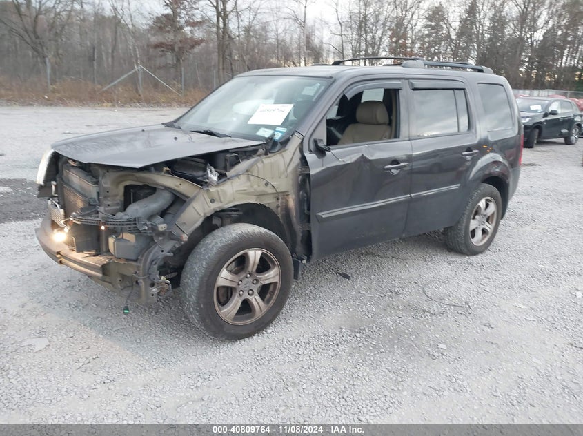 2013 HONDA PILOT EX-L - 5FNYF4H54DB029808