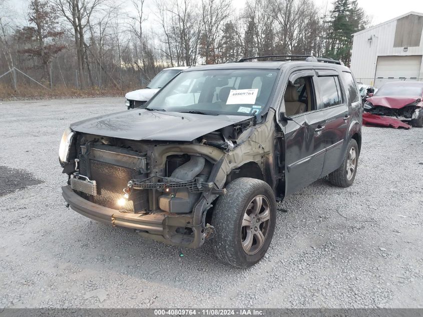 2013 Honda Pilot Ex-L VIN: 5FNYF4H54DB029808 Lot: 40809764