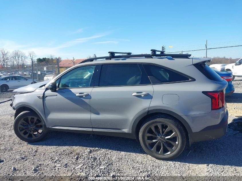 2022 Kia Sorento X-Line Ex VIN: 5XYRHDLF8NG103756 Lot: 40809765