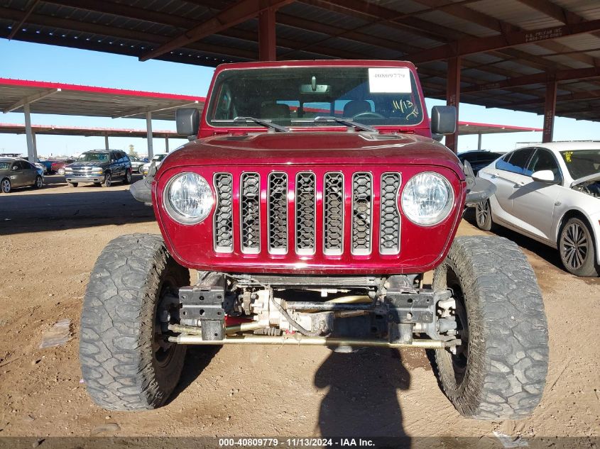 2021 Jeep Gladiator Rubicon 4X4 VIN: 1C6JJTBG6ML519224 Lot: 40809779