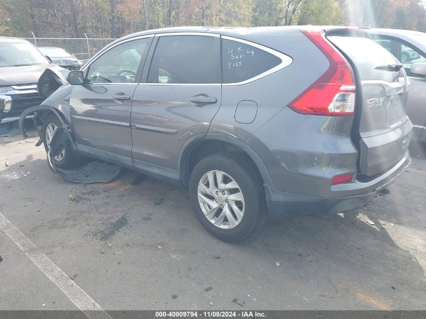 2016 HONDA CR-V VIN: 3CZRM3H5XGG708155