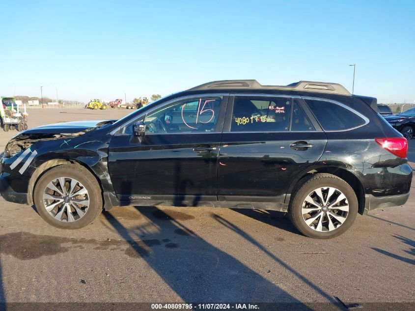 2017 Subaru Outback 2.5I Limited VIN: 4S4BSANCXH3228542 Lot: 40809795