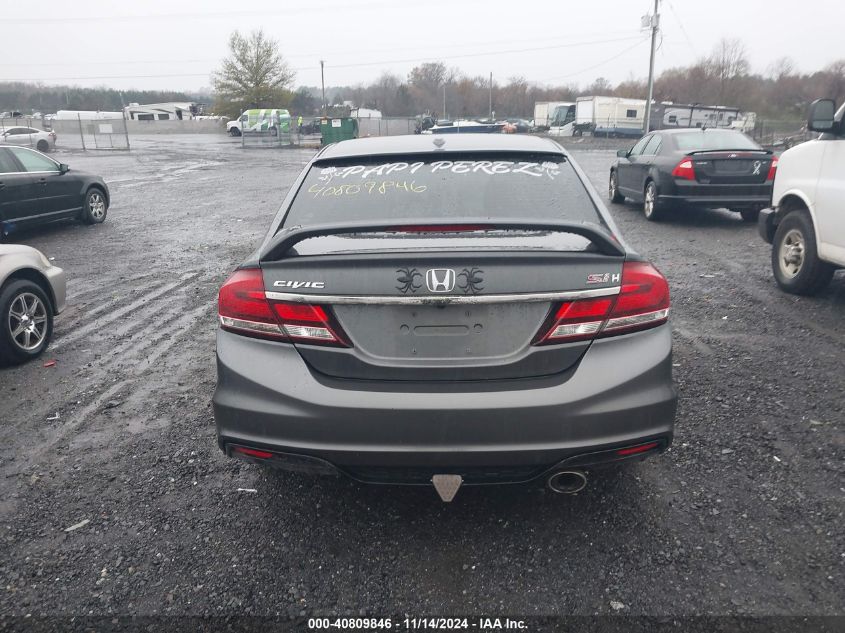 2013 Honda Civic Si VIN: 2HGFB6E55DH707996 Lot: 40809846