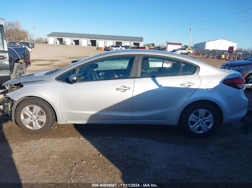 2017 Kia Forte Lx VIN: 3KPFK4A71HE070469 Lot: 40809867