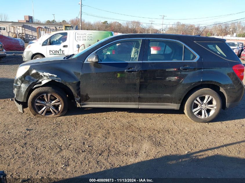 2013 CHEVROLET EQUINOX LS - 2GNALBEK4D1157730