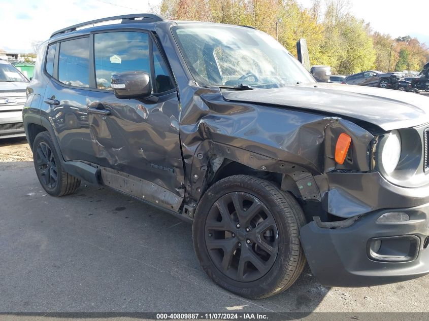 2017 Jeep Renegade Altitude 4X4 VIN: ZACCJBBB3HPF79897 Lot: 40809887