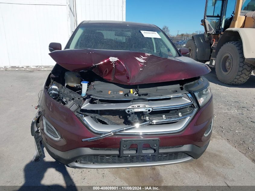 2017 Ford Edge Sel VIN: 2FMPK4J89HBB67581 Lot: 40809901