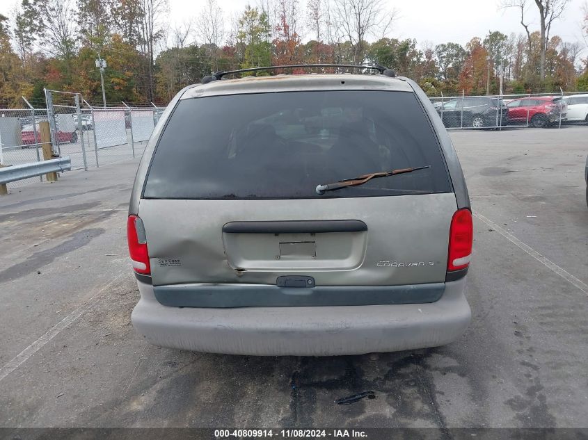 1998 Plymouth Voyager VIN: 2P4FP2536WR814152 Lot: 40809914