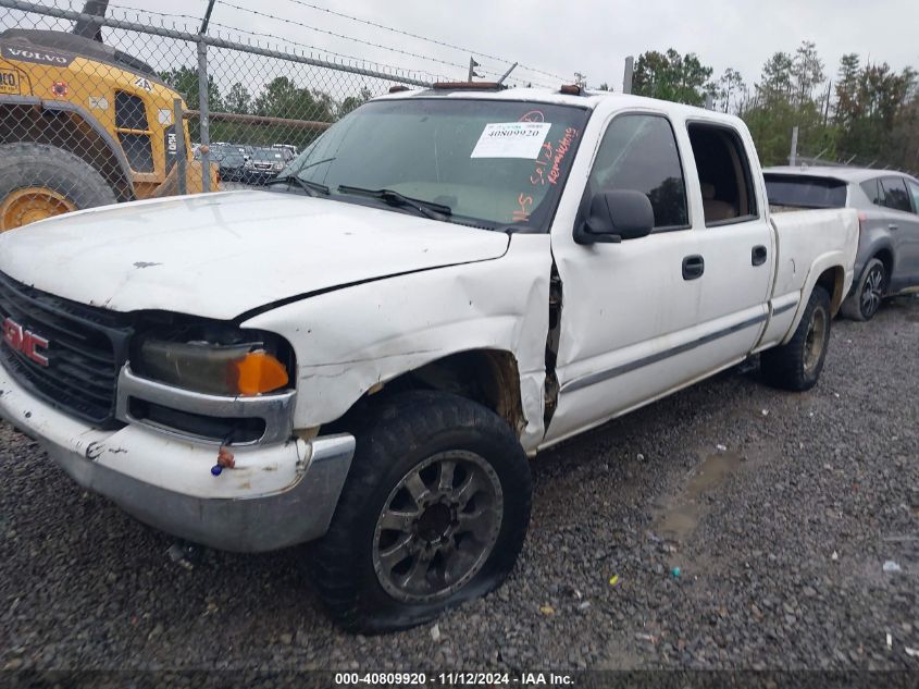 2001 GMC Sierra 1500Hd Sle VIN: 1GTGK13U81F189525 Lot: 40809920