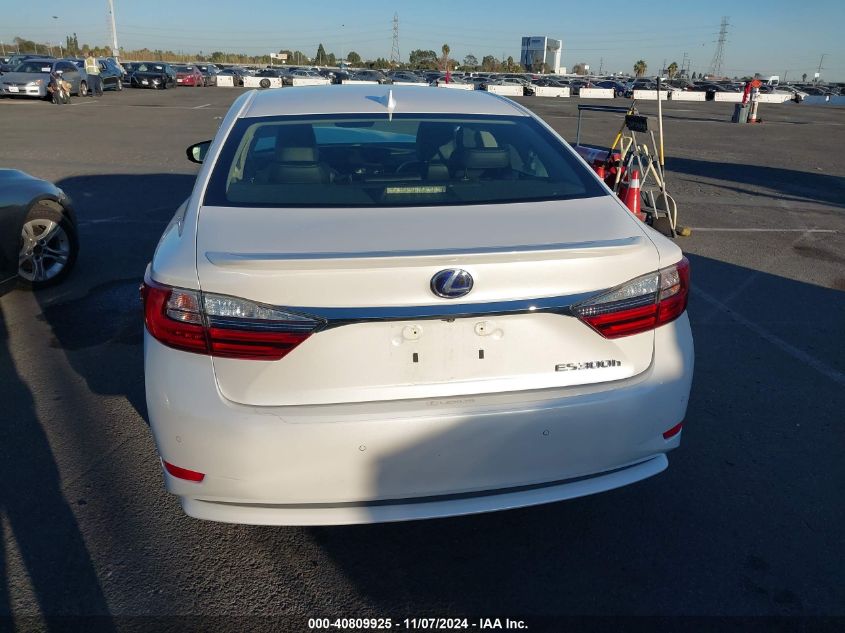 2017 Lexus Es 300H VIN: JTHBW1GG8H2135466 Lot: 40809925