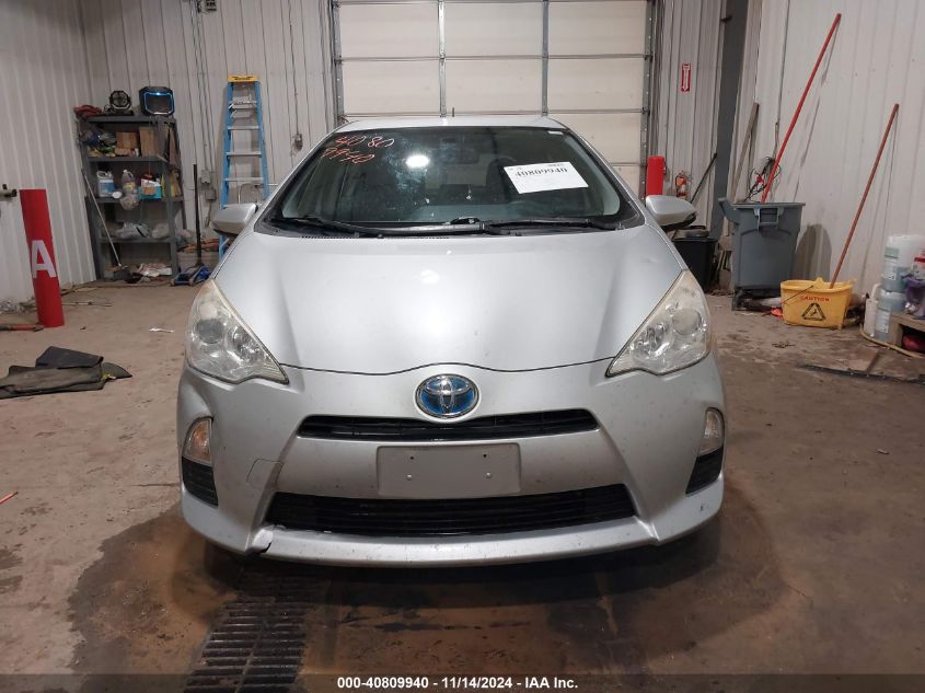 2014 Toyota Prius C Two VIN: JTDKDTB37E1085927 Lot: 40809940