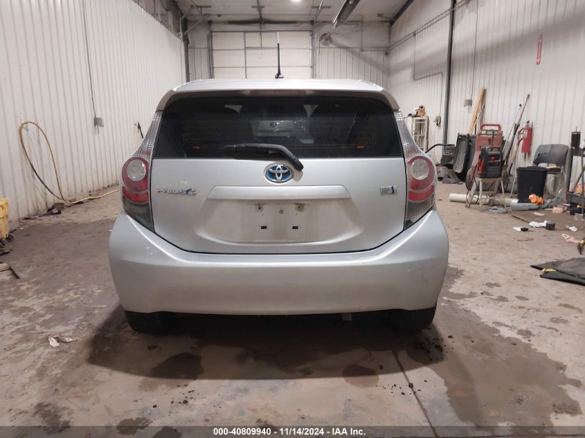 2014 Toyota Prius C Two VIN: JTDKDTB37E1085927 Lot: 40809940